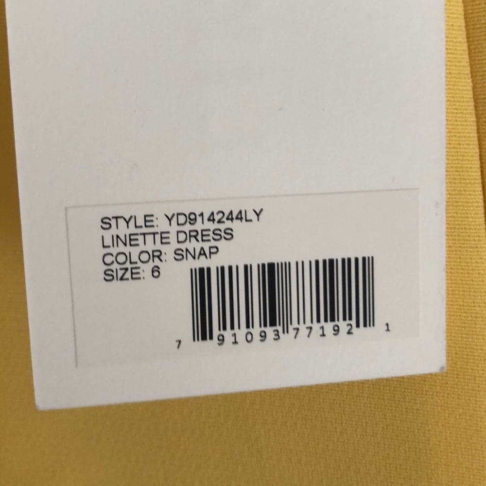 Likely Ruffled Yellow Dress - Linette - Picture 7 of 11